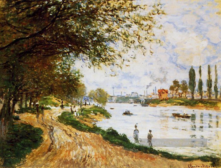 L’Île La Grande Jatte Claude Monet Peintures à l'huile